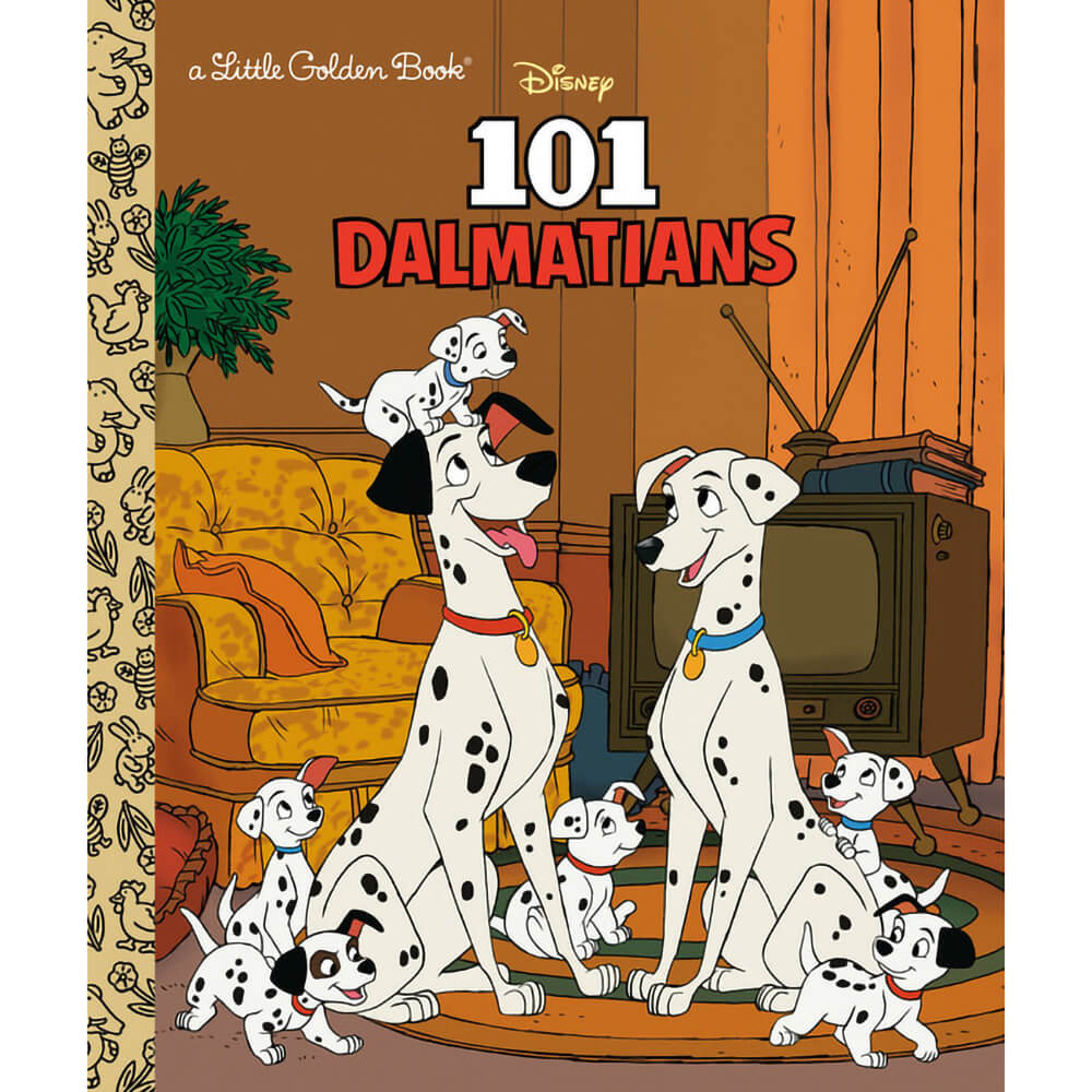 101 Dalmatians (Disney 101 Dalmatians) (Hardcover) front book cover