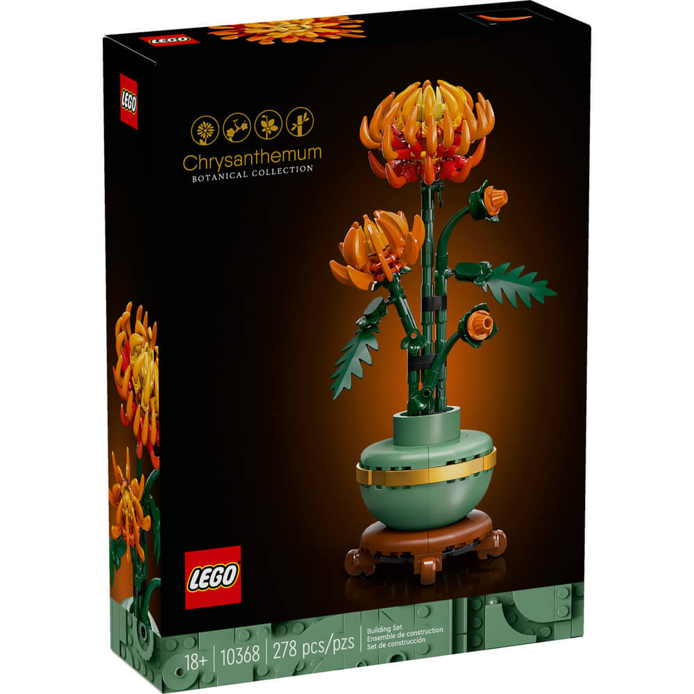 LEGO® Botanicals Chrysanthemum 278 Piece Building Set (10368
