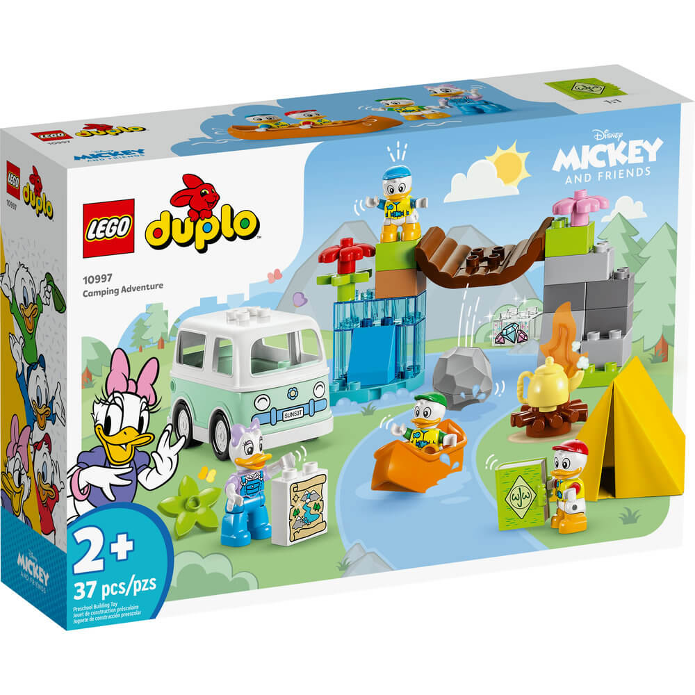 LEGO® DUPLO® ǀ Disney Mickey and Friends Camping Adventure 10997 (37 Pcs) front of the box