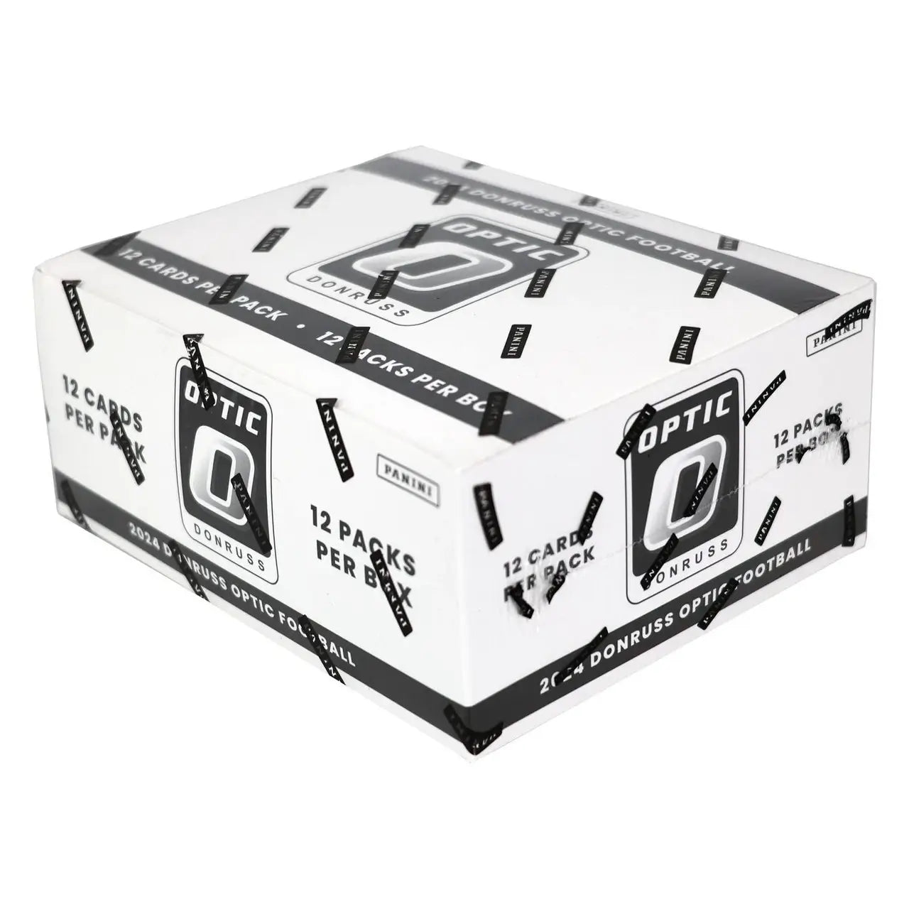 2024 Panini Donruss Optic Football Trading Cards Fat Pack Box (12 Packs)