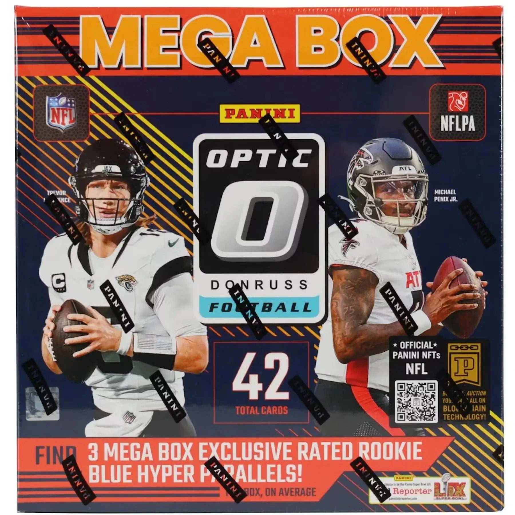 2024 Panini Donruss Optic Football Trading Cards Mega Box