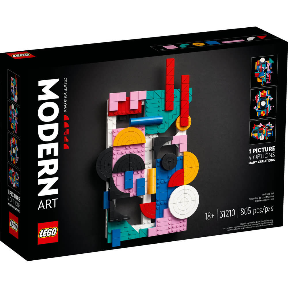 LEGO® Art Modern Art 31210 Building Kit (805 Pieces) front of the box