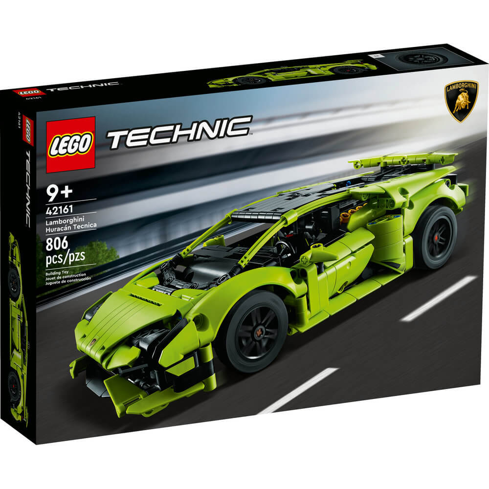 LEGO® Technic™ Lamborghini Huracán Tecnica 42161 Building Toy Set (806 Pieces) front of the box