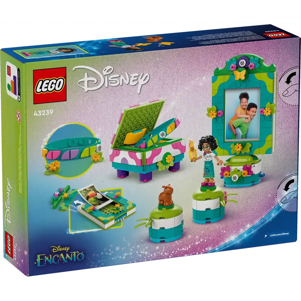 LEGO® Disney Encanto Mirabel's Photo Frame and Jewelry Box Building Set (43239)