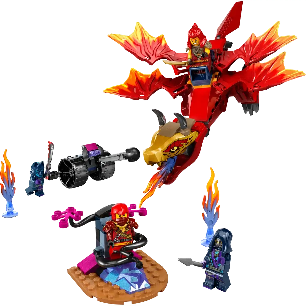 LEGO® NINJAGO® Kai's Source Dragon Battle Building Set (71815)