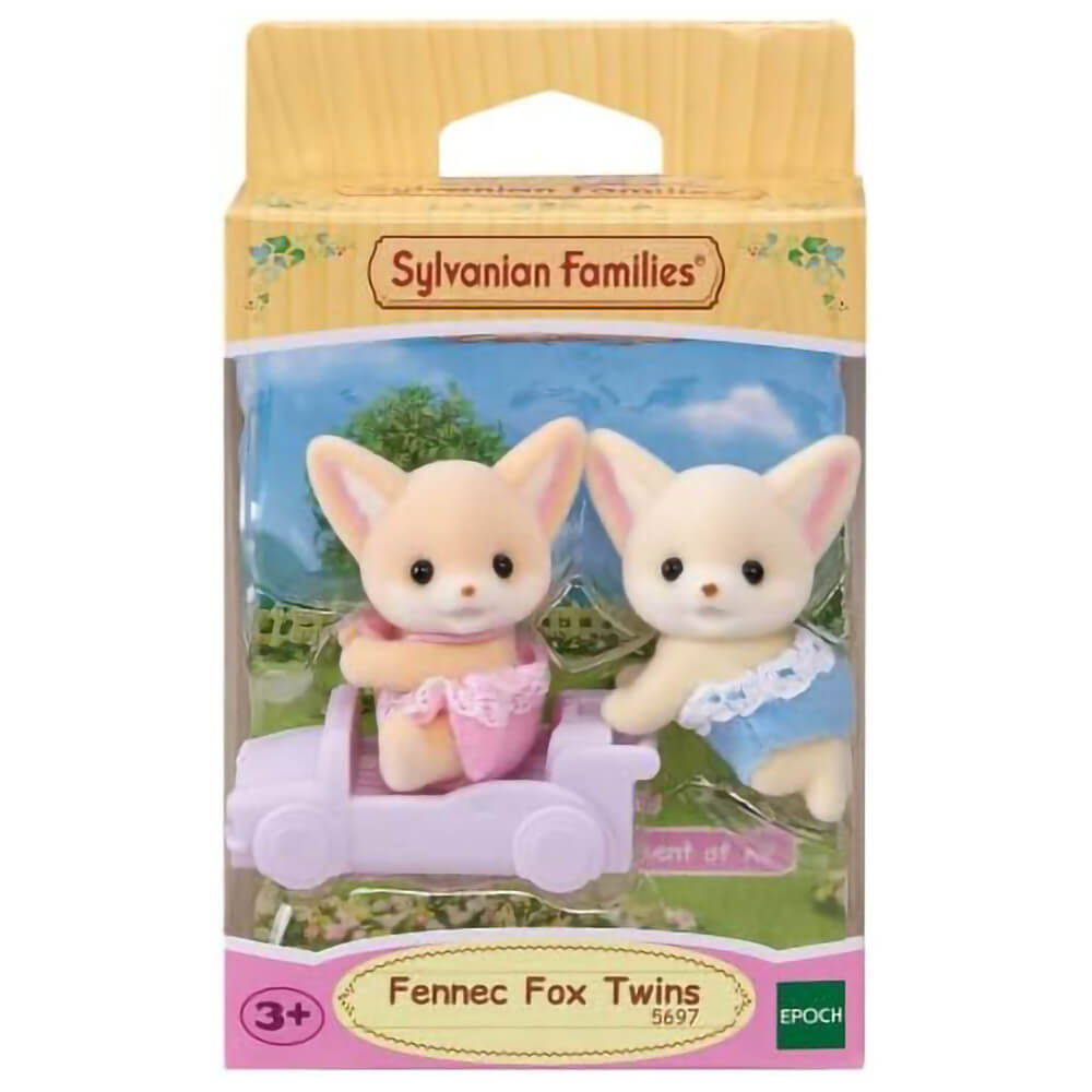 Calico Citters Fennec Fox Twins Doll Set Packaging