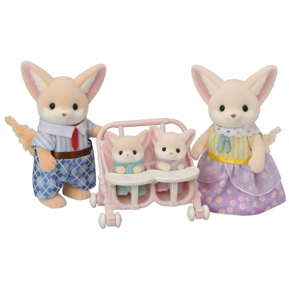 Calico Critters Fennec Fox Family Doll Set