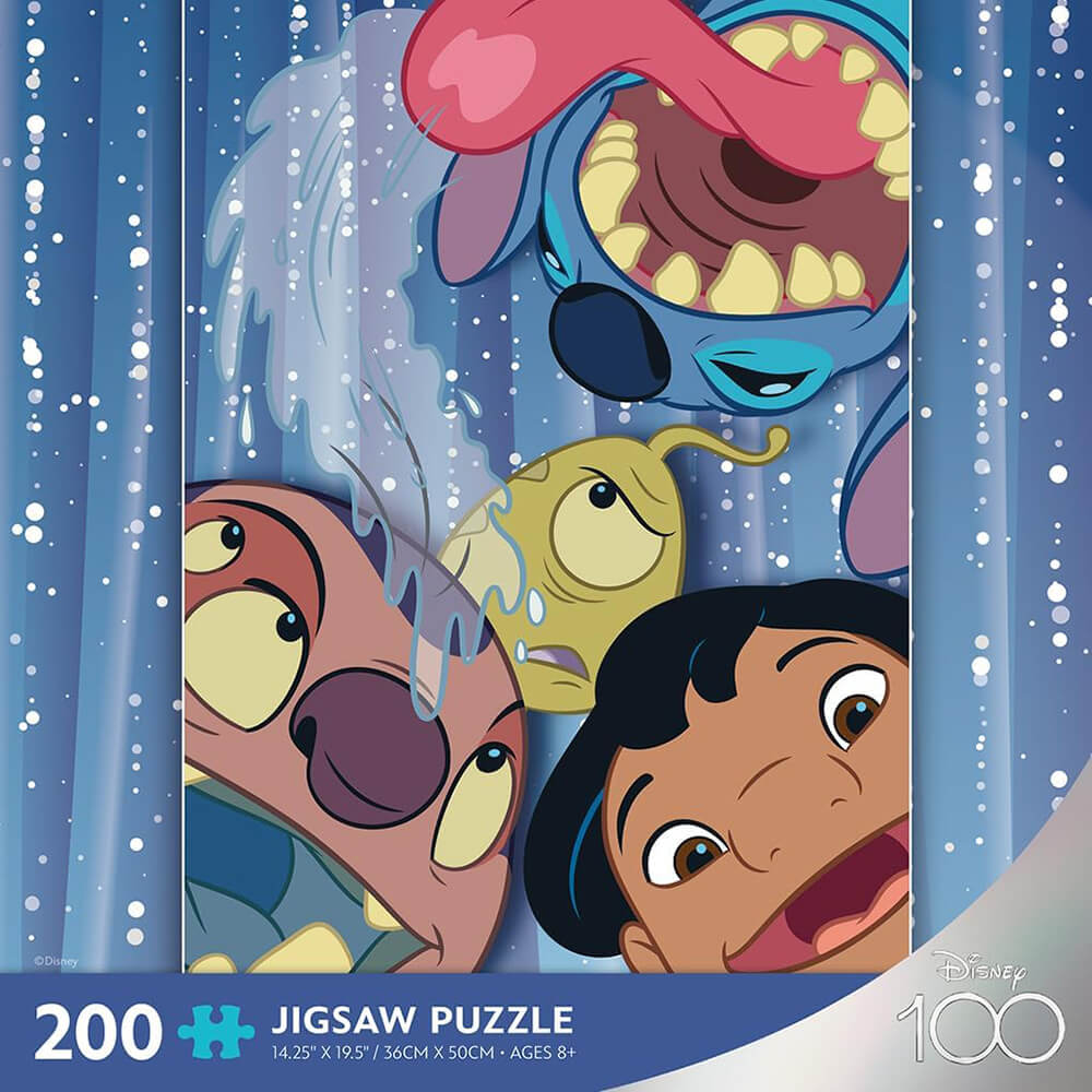 Ceaco Disney 100th Celebration Lilo and Stitch Selfie 200 Piece Jigsaw  Puzzle