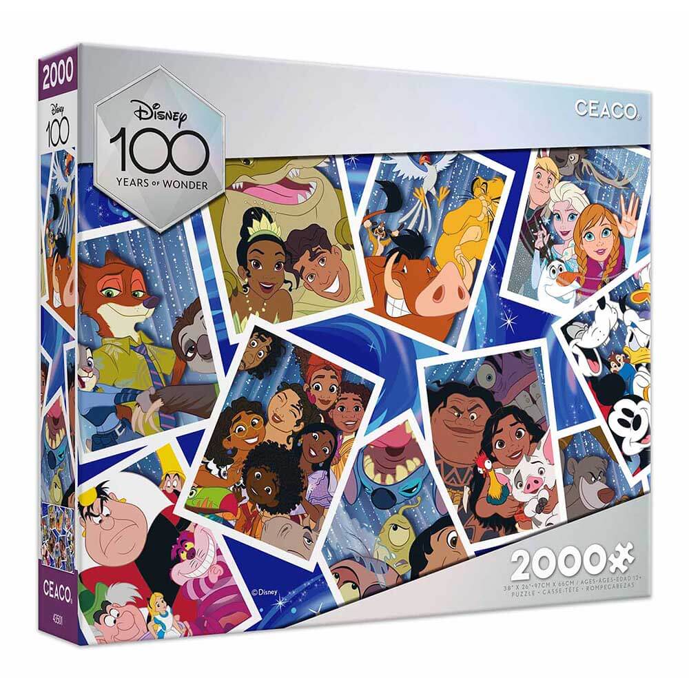 Ceaco Disney 100th Celebration Selfies 2000 Piece Jigsaw Puzzle