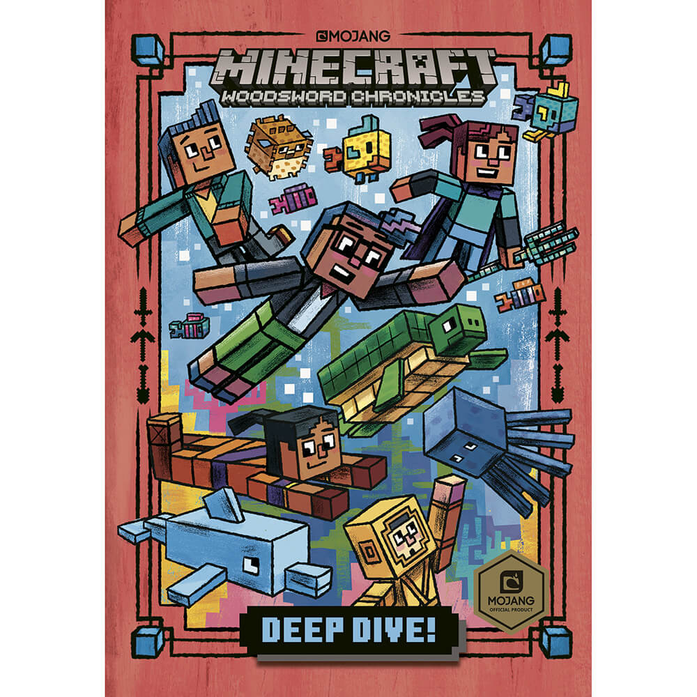 Deep Dive! (Minecraft Woodsword Chronicles #3) (Hardcover) front cover