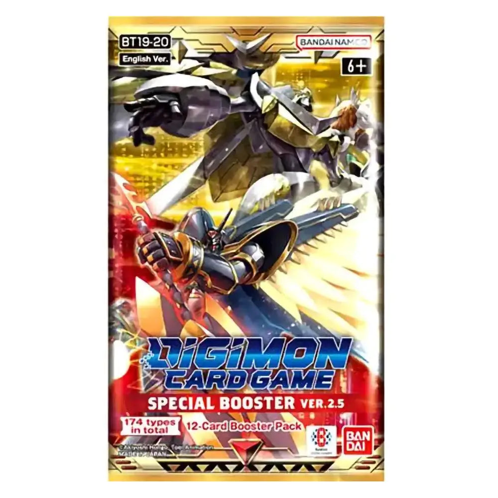 Digimon Card Game Special Booster Version 2.5 BT19-20 Digimon Card Game Special Booster Version 2.5 BT19-20