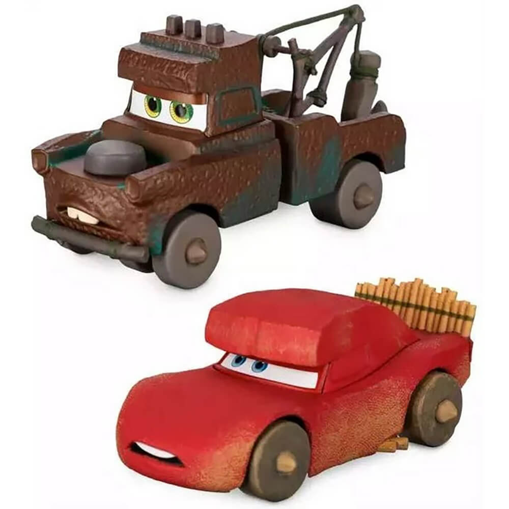 Disney Pixar Cars On the Road Cave Lightning McQueen and Pitstoposaurus 2-Car Pack
