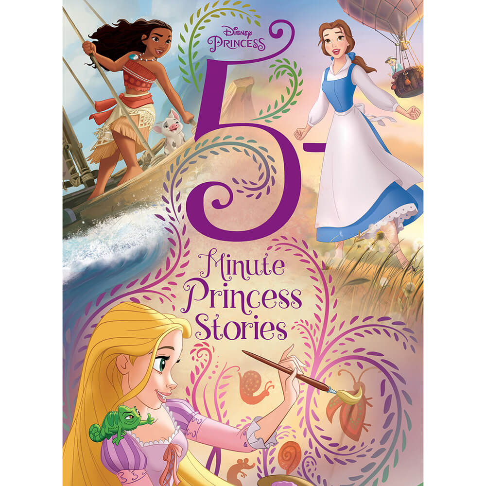 Disney Princess: 5-Minute Princess Stories (Hardcover) front cover
