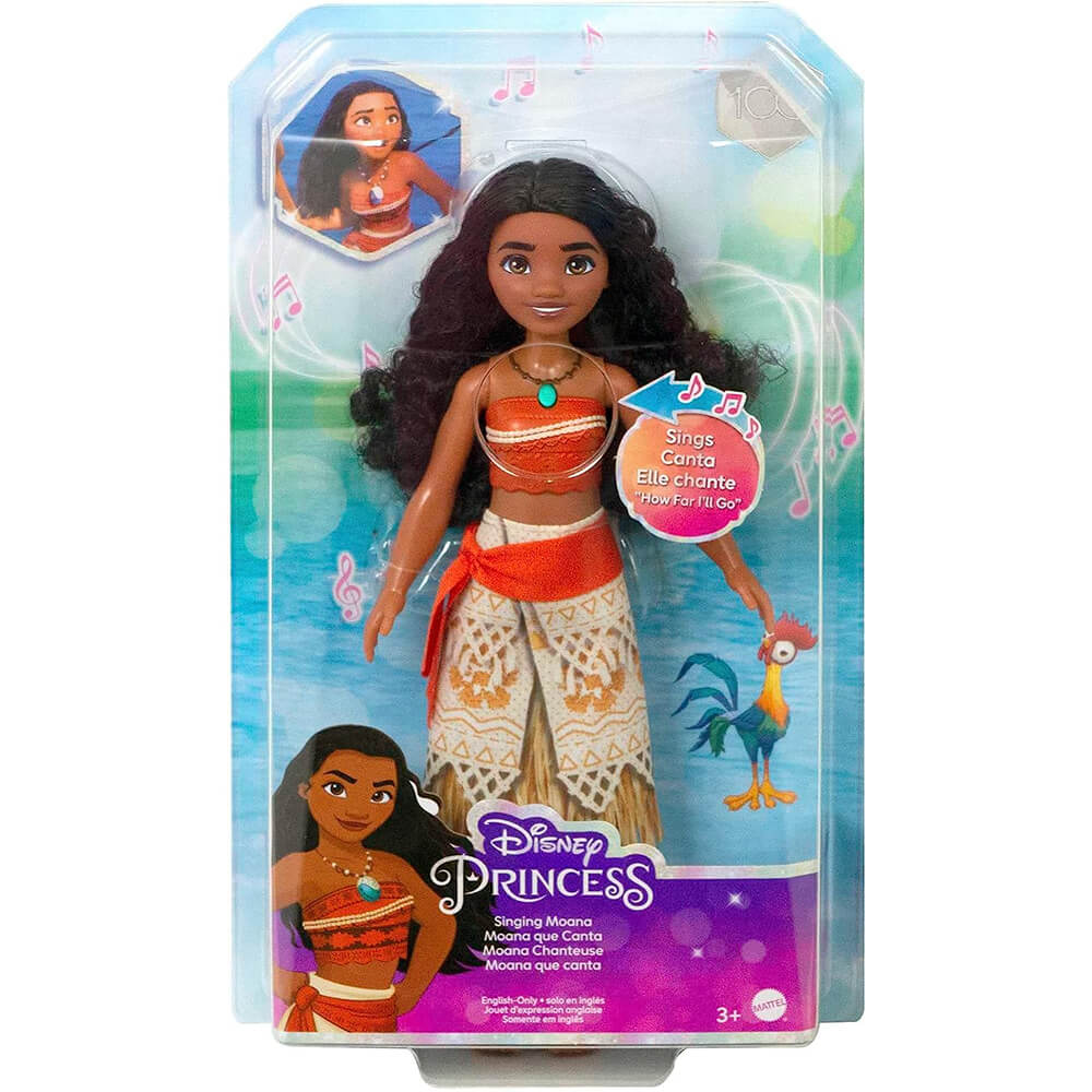 Disney Princess Singing Moana Doll packaging
