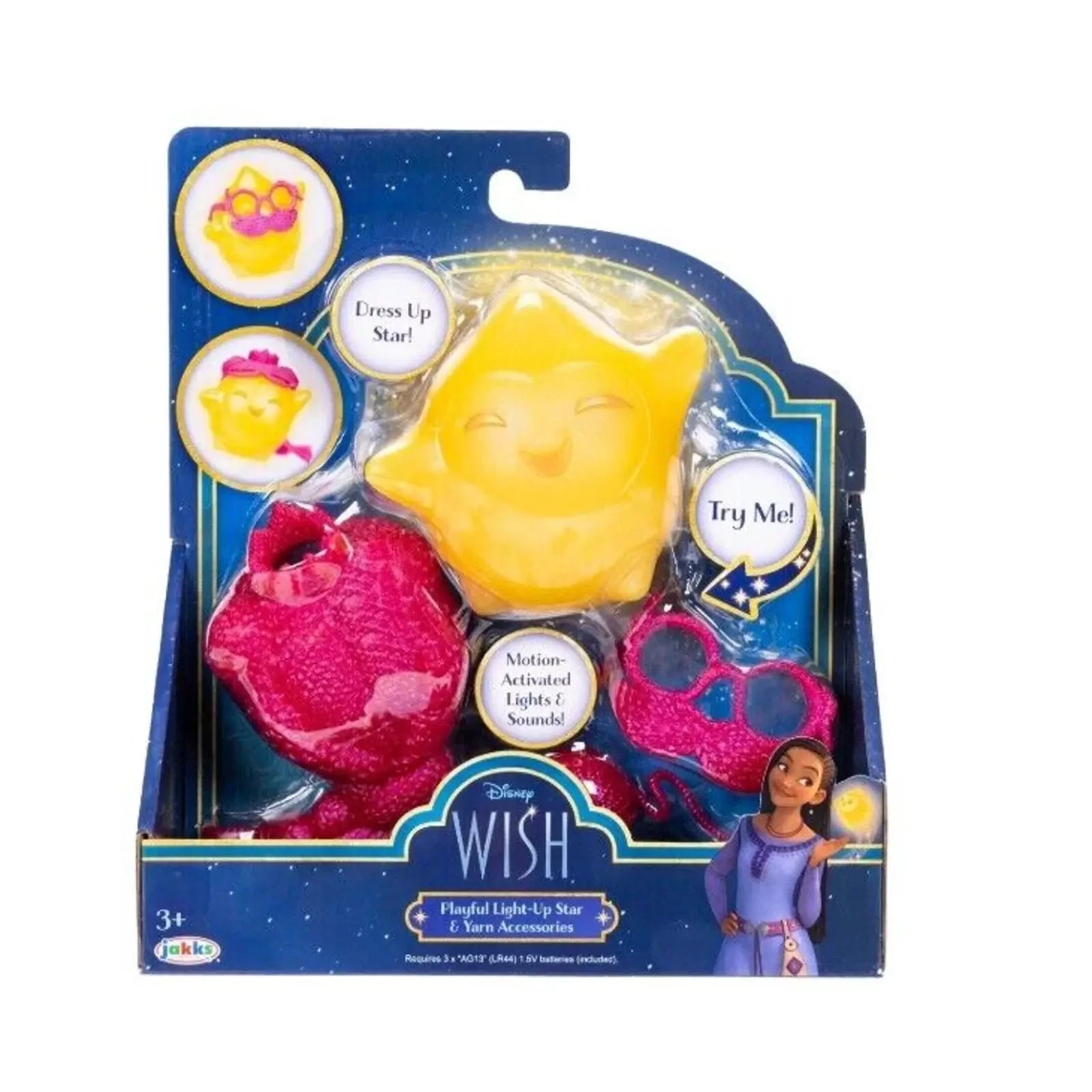 Disney Wish Playful Light-Up Star & Yarn Accessories