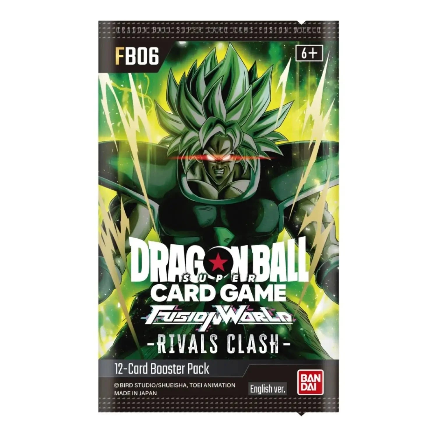 Dragon Ball Super TCG Fusion World Rivals Clash Booster Pack (12 Cards)