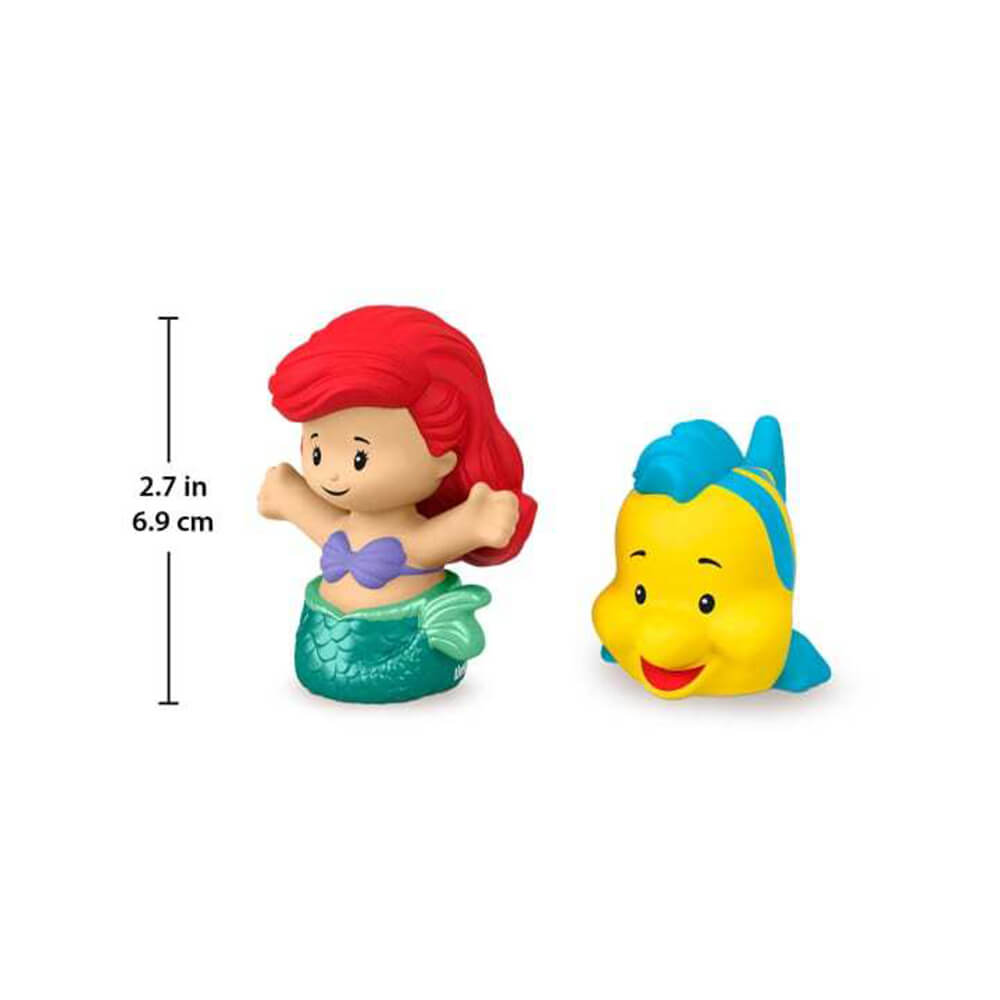Fisher-Price Little People Disney Princess Ariel & Flounder Figure Set