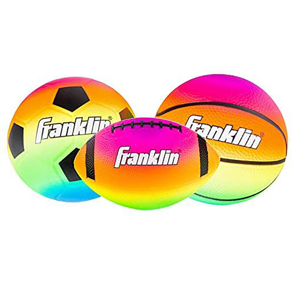 Franklin 5 Inch Sports Balls 3-Pack