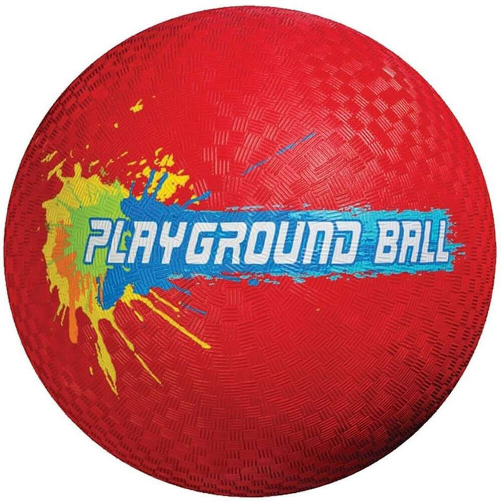Franklin Red Rubber Playground Ball Maziply Toys franklin-red-rubber-playground-ball-maziply-toys