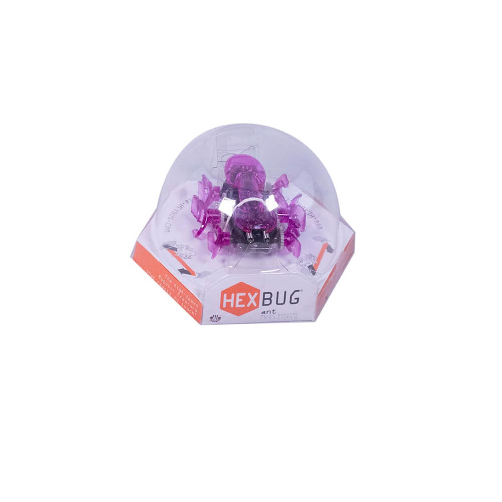 Front side view of HEXBUG Micro Ant Robotic Creature (Purple)