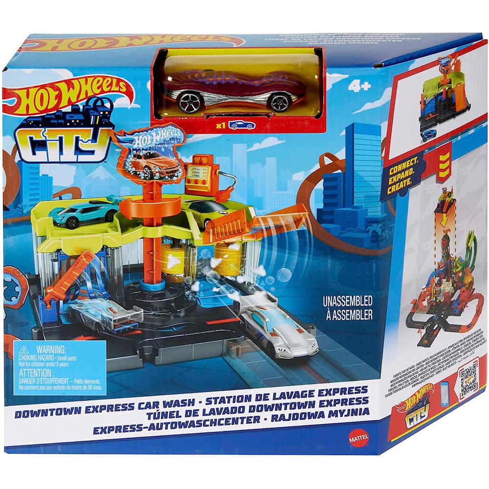 Voiture Hot Wheels Set City Mega Garage