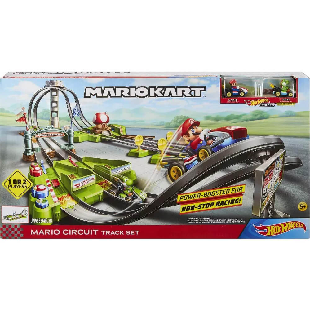 Hot Wheels Mario Kart Circuit Slam Track Set