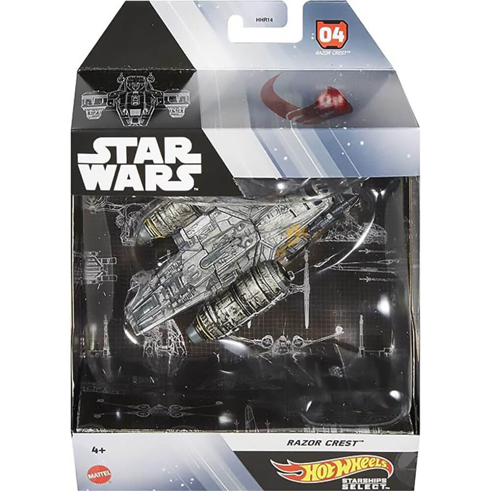 Hot Wheels Star Wars Starships Select Razor Crest packaging