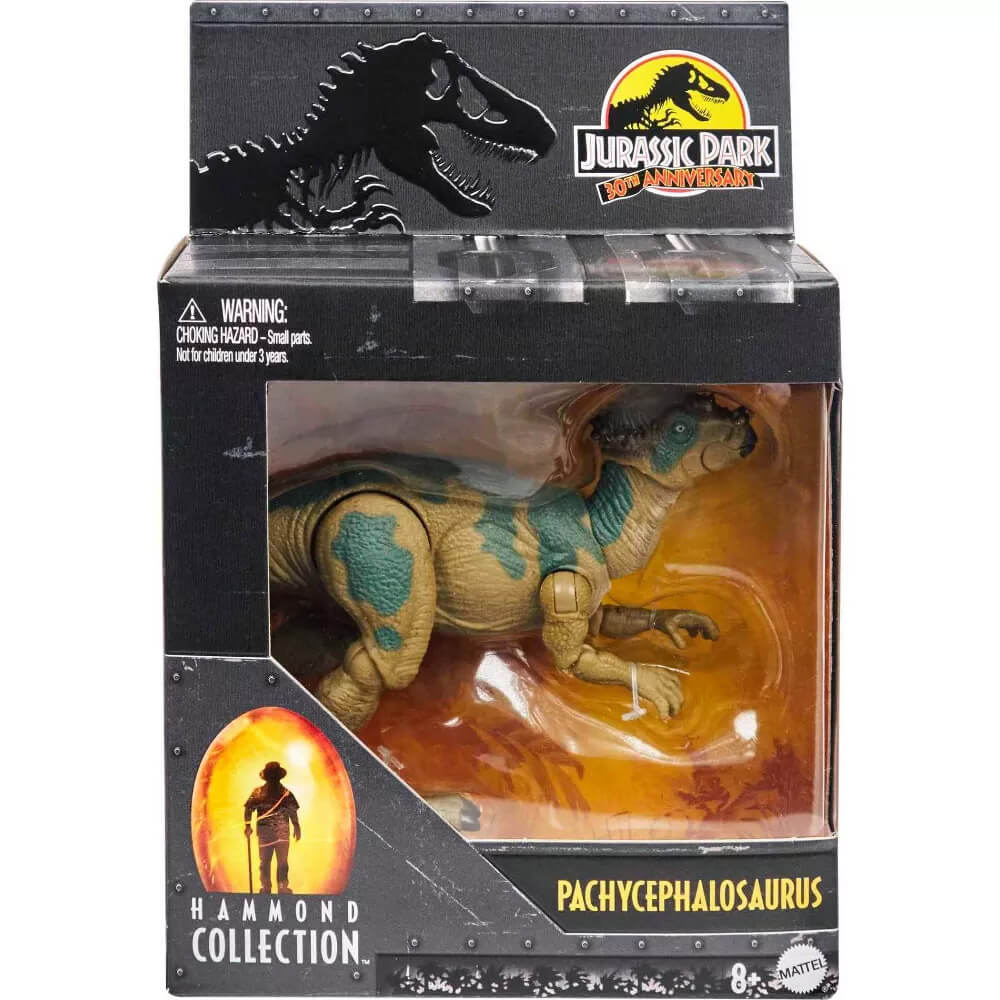 Jurassic World Hammond Collection Pachycephalosaurus Dinosaur Figure packaging