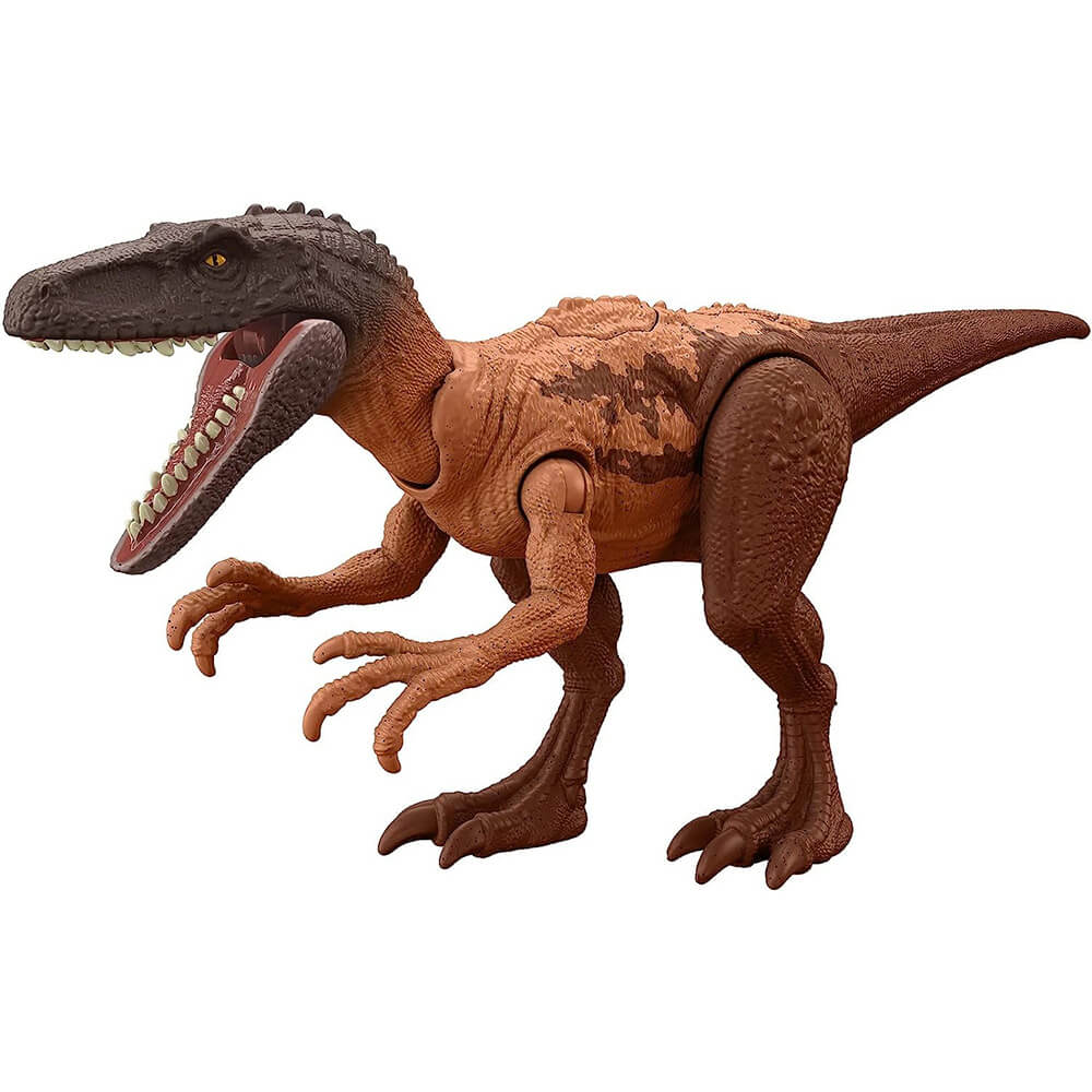 Jurassic World Strike Attack Herrerasaurus Dinosaur Figure with mouth open