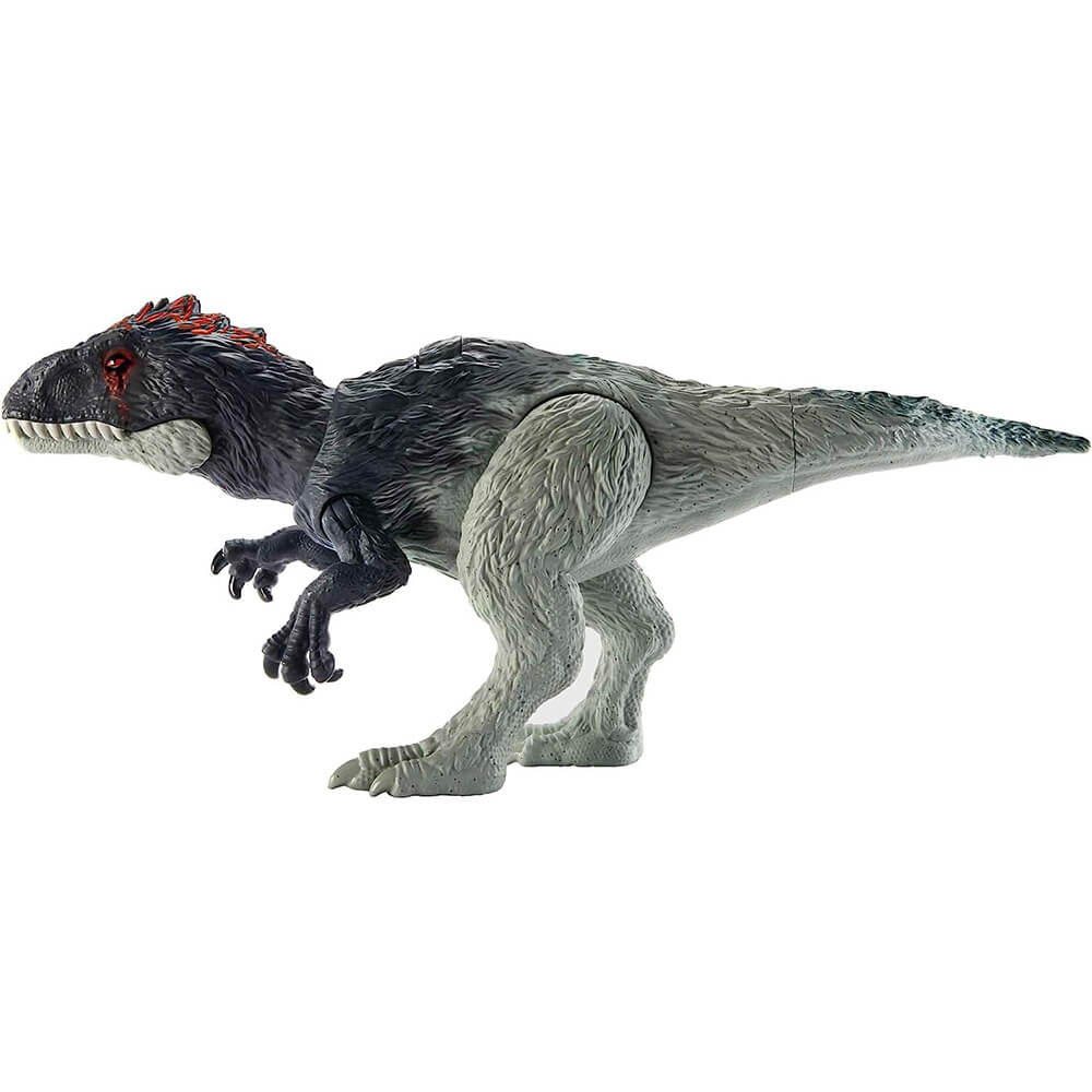 Side view of the Jurassic World Wild Roar Eocarcharia Dinosaur Figure