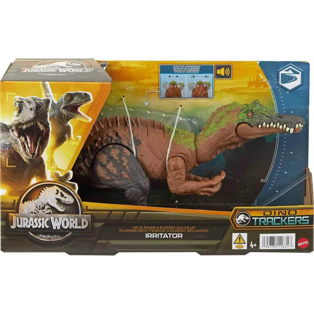 Jurassic World Wild Roar Irritator Dinosaur Figure package