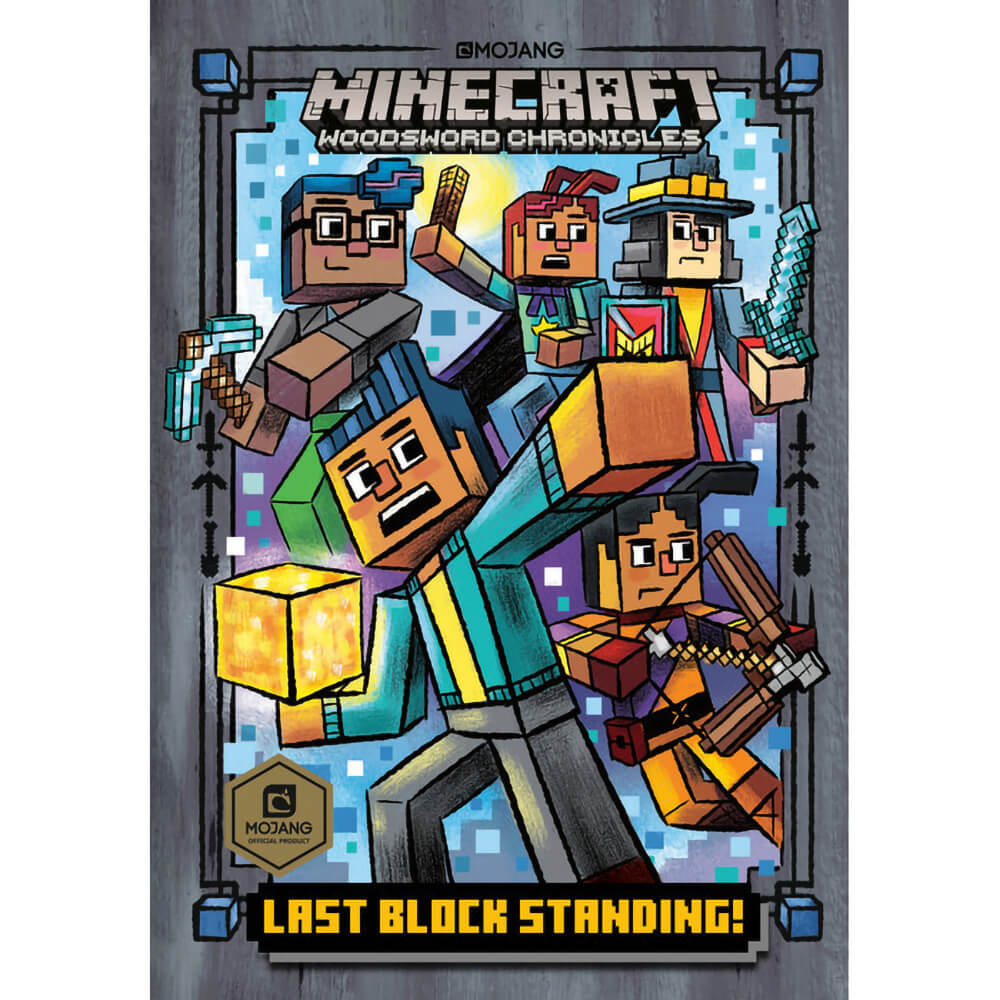 Last Block Standing! (Minecraft Woodsword Chronicles #6) (Hardcover) - front book cover.
