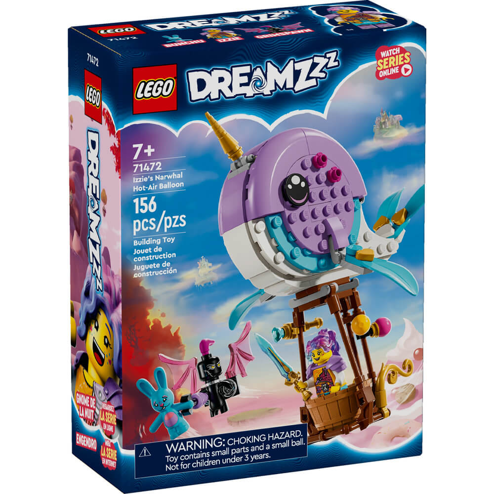 LEGO DREAMZzz Izzie s Narwhal Hot Air Balloon 71472
