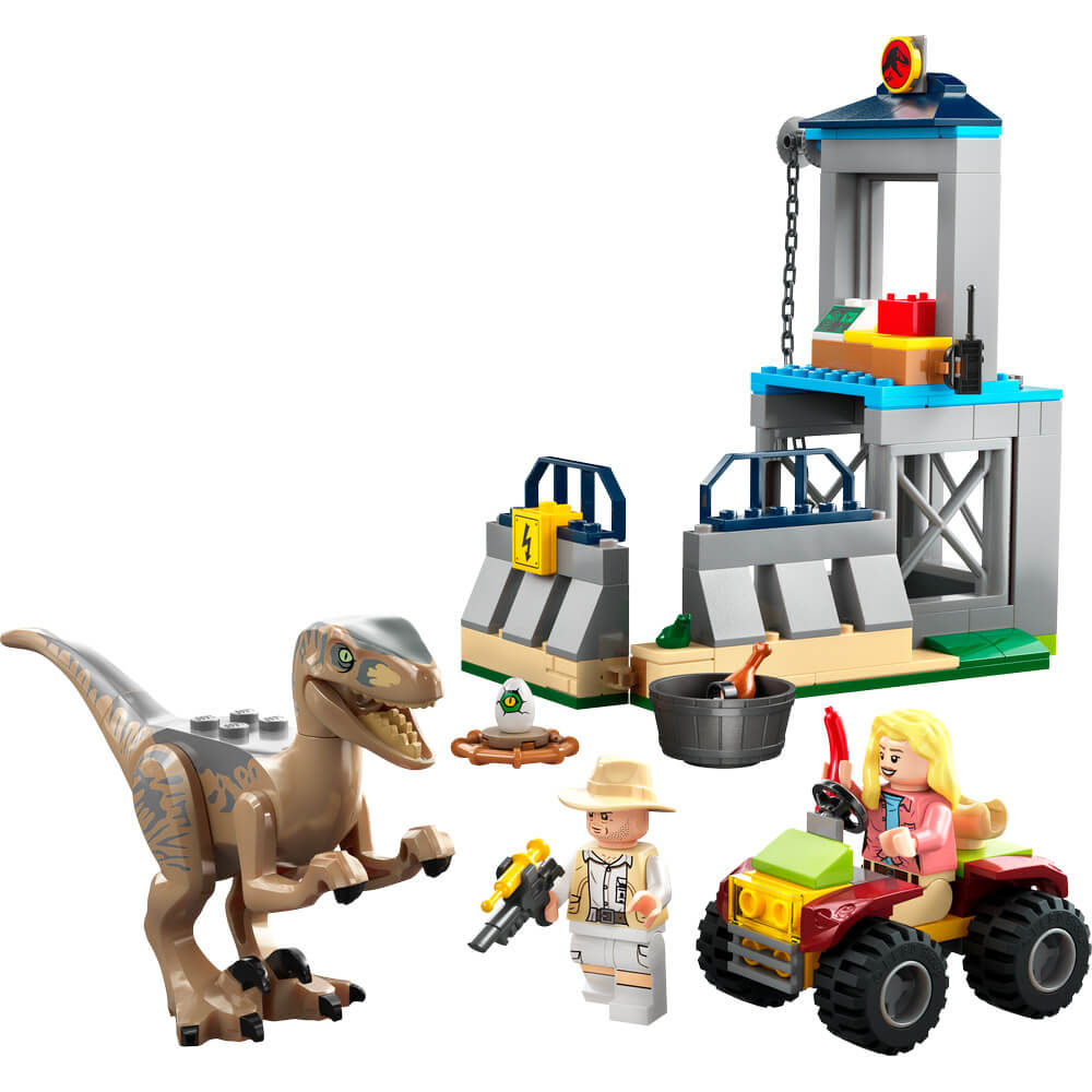 LEGO® Jurassic World Velociraptor Escape 137 Piece Building Set