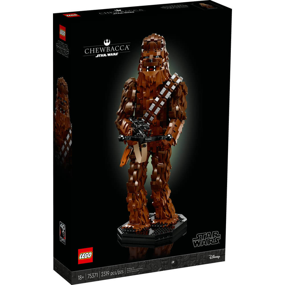 LEGO® Star Wars Chewbacca™ 2319 Piece Building Set (75371) front of the box