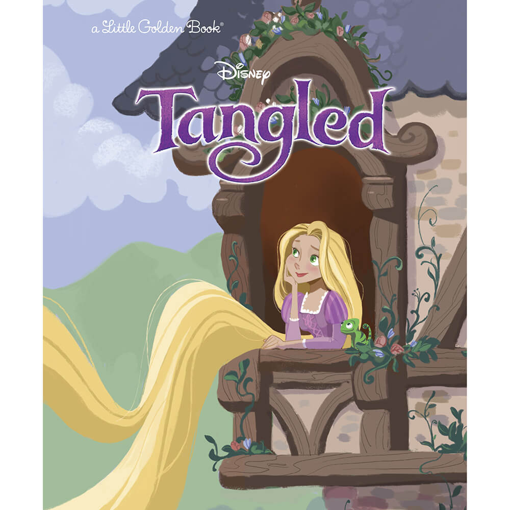 Little Golden Book Tangled (Disney Tangled) (Hardcover) front cover