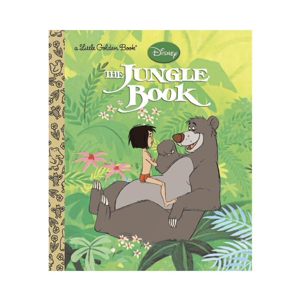Little Golden Book The Jungle Book (Disney The Jungle Book) (Hardcover) front cover