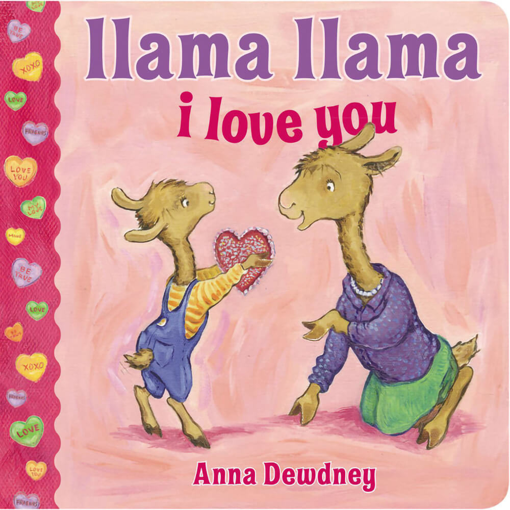 Llama Llama I Love You (Board Book) - Front book Cover