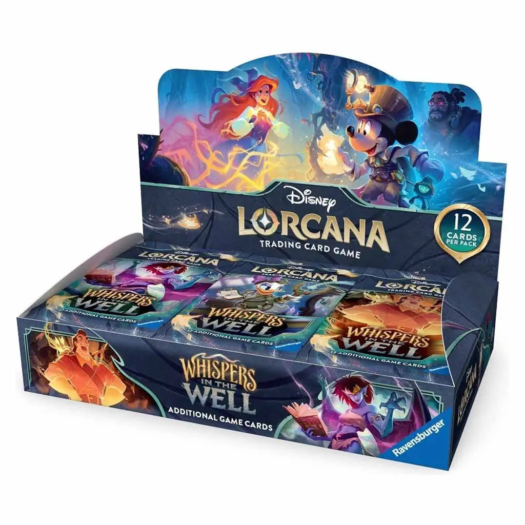 lorcana booster box for sale Lorcana TCG Whispers in the Well Booster Box