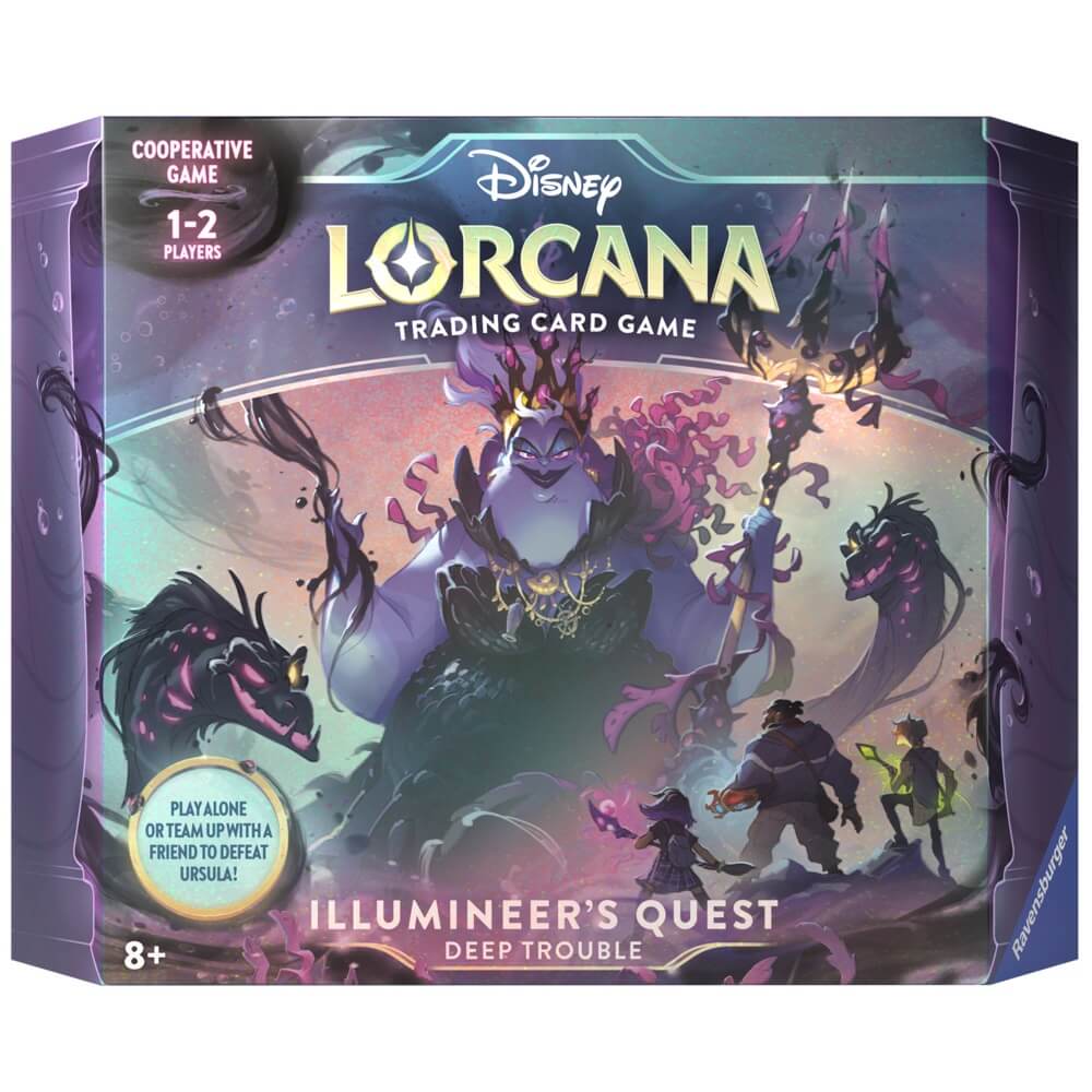 Front packaging image of Lorcana Ursula's Return Illumineer's Quest (Deep Trouble)