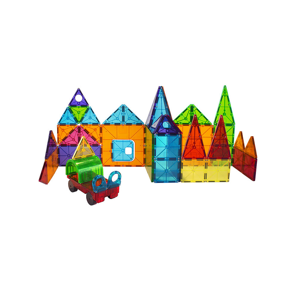 MAGNA-TILES® DX Deluxe 48 Piece Magnetic Building Playset