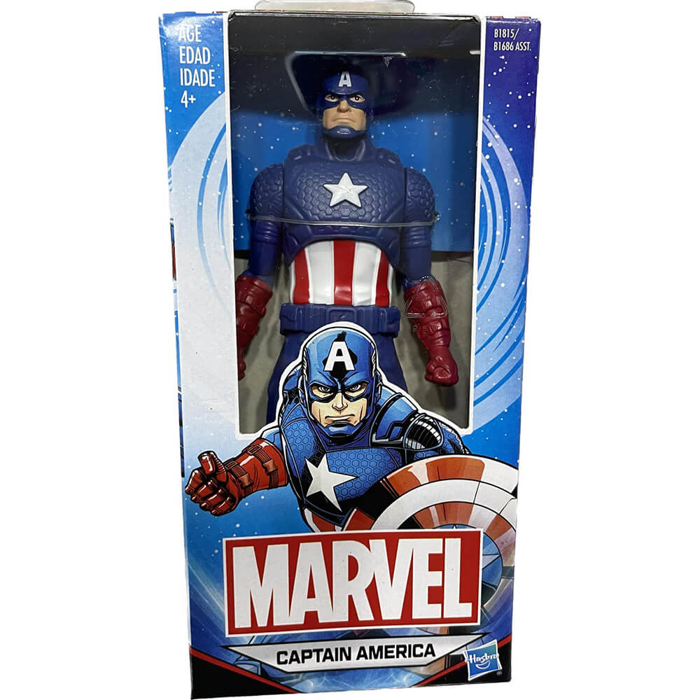 Front packaging image of Marvel Captain America 6" Basic Figure