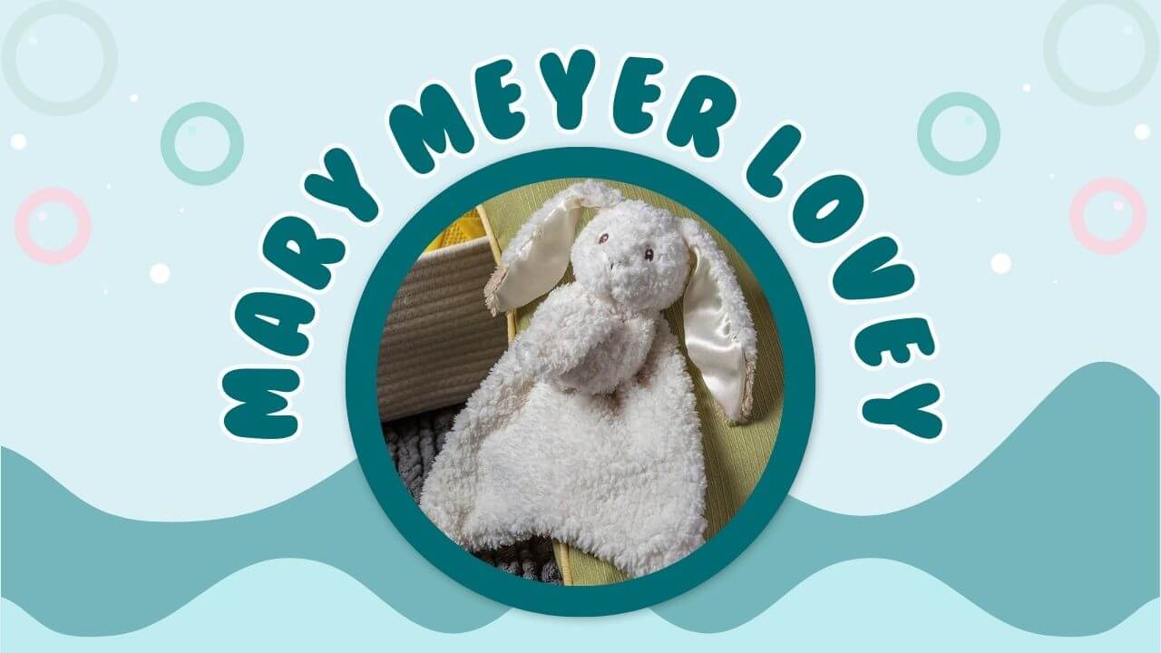 Mary Meyer Lovey with bunny Lovey shown.