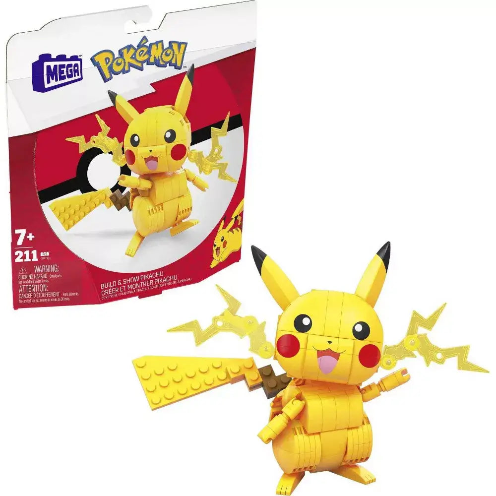 MEGA Pokémon Build & Show Pikachu Building Set
