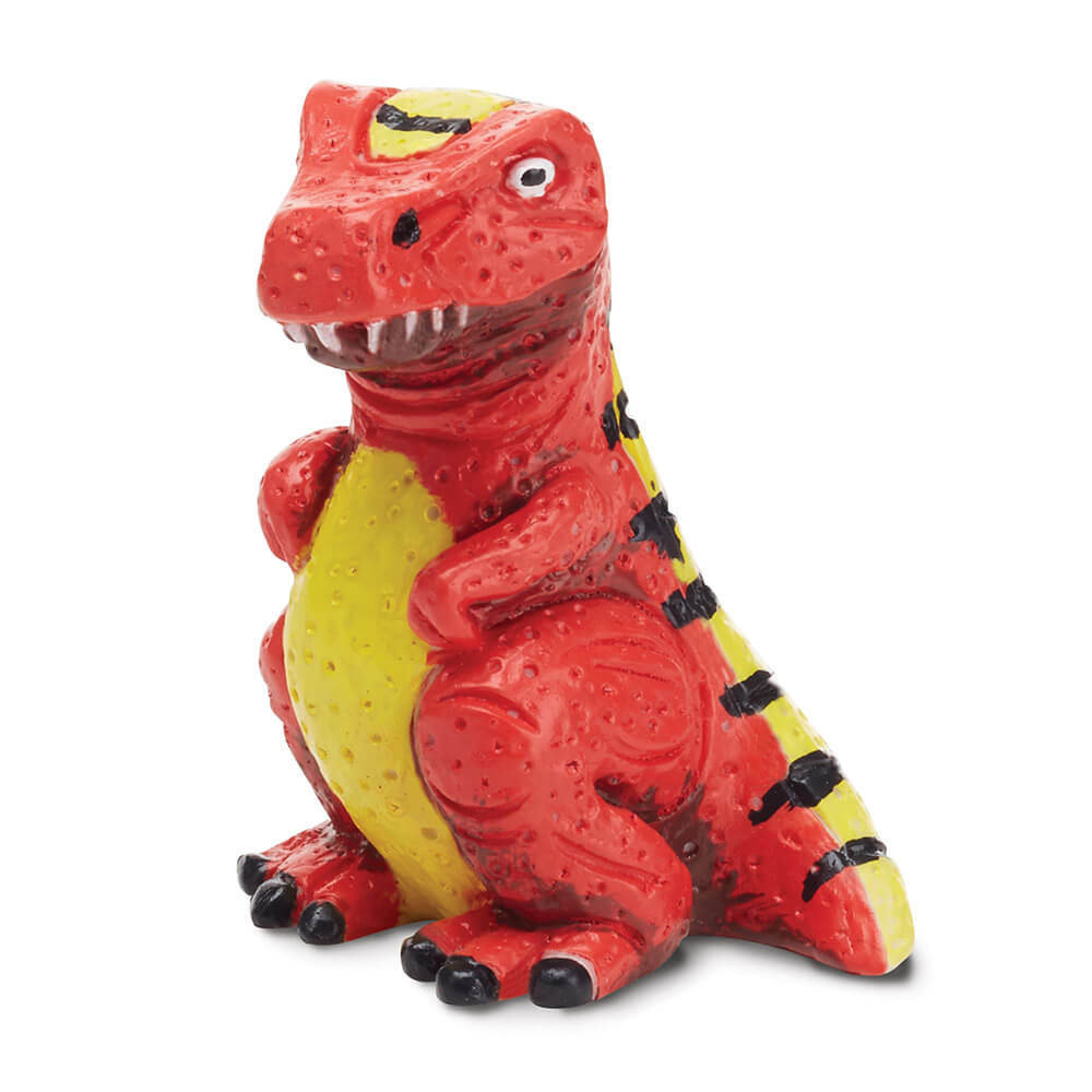 Painted trex from the Melissa and Doug Created by Me! Dinosaur Figurines Craft Kit