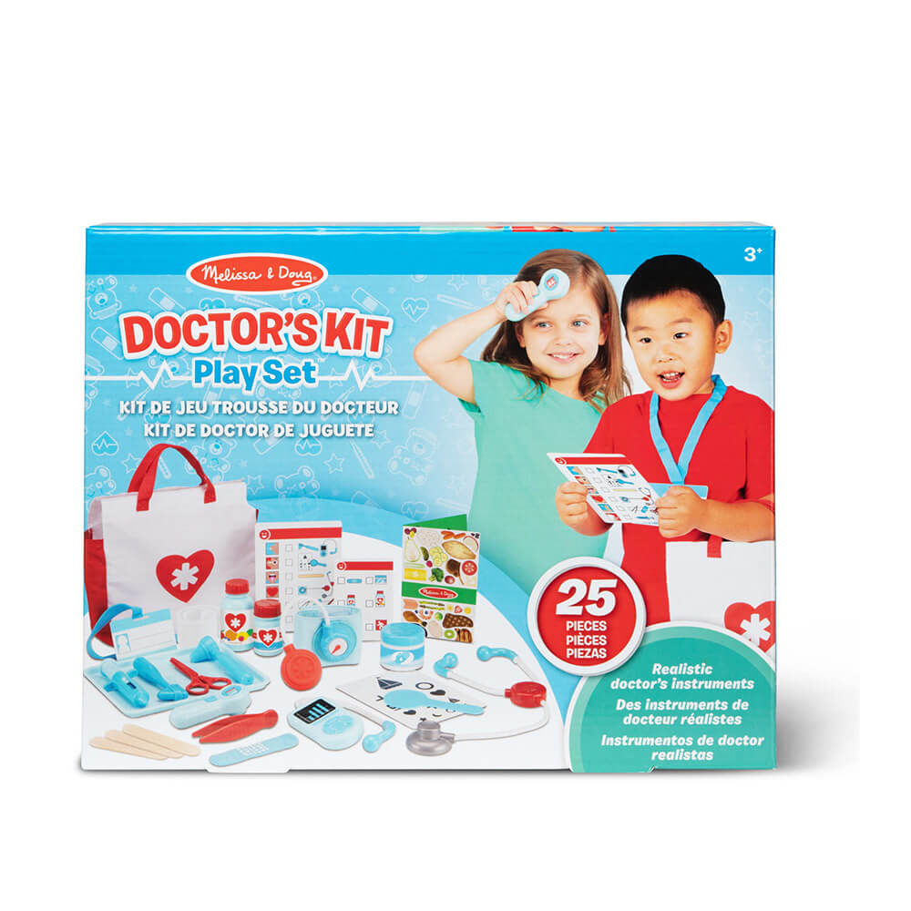 Melissa and Doug Get Well Doctor's Kit Play Set Package