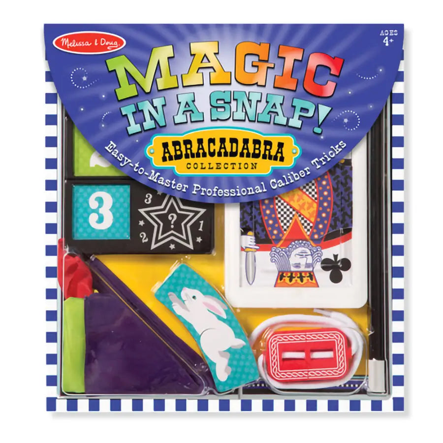 Melissa and Doug Magic in a Snap Abracadabra Collection Magic Set