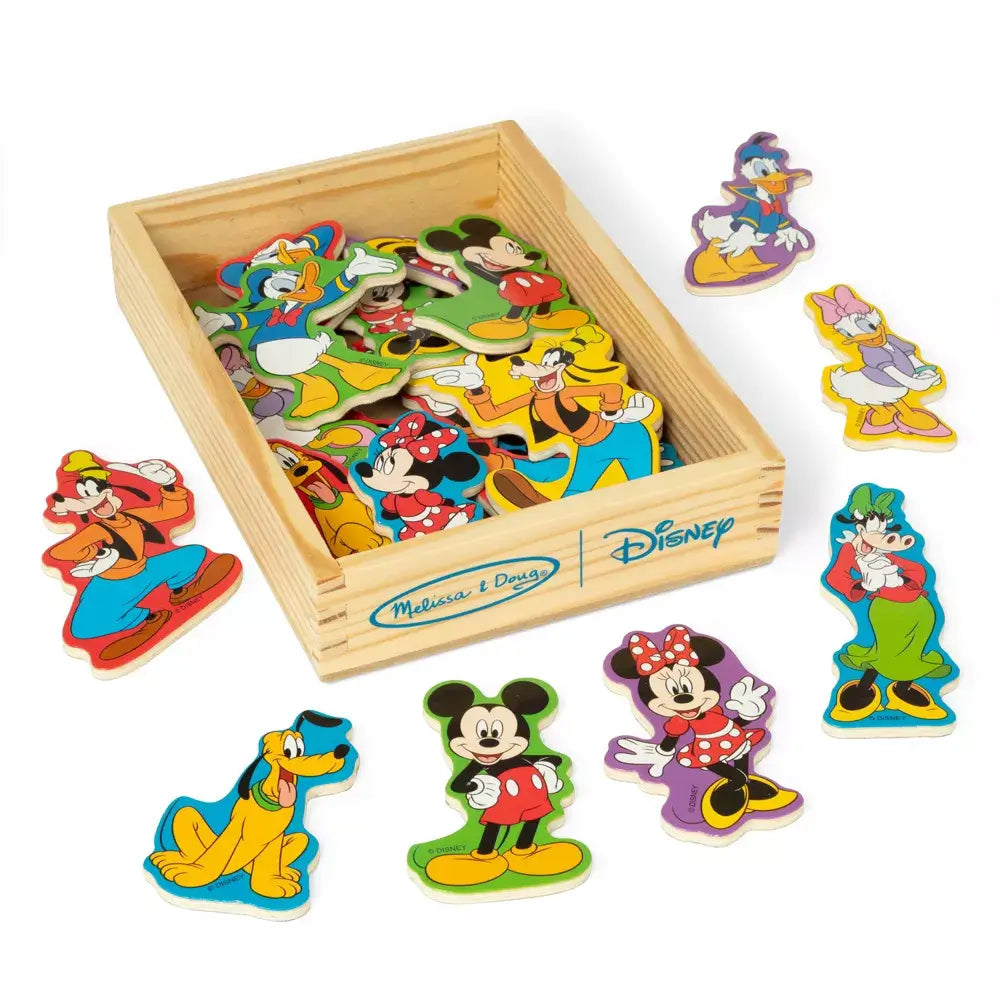 Melissa and Doug Mickey Mouse Wooden Magnets Set