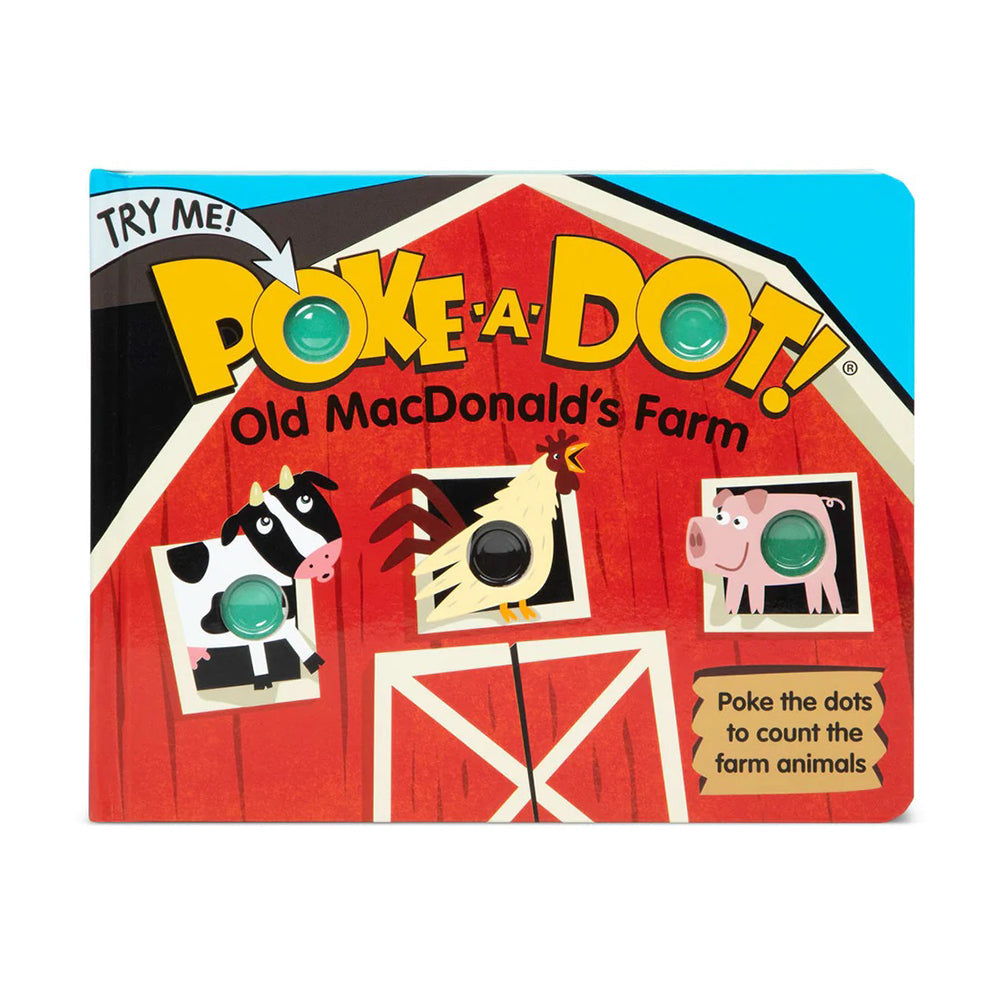 Melissa & Doug Poke-a-Dot Old MacDonald's Farm Book