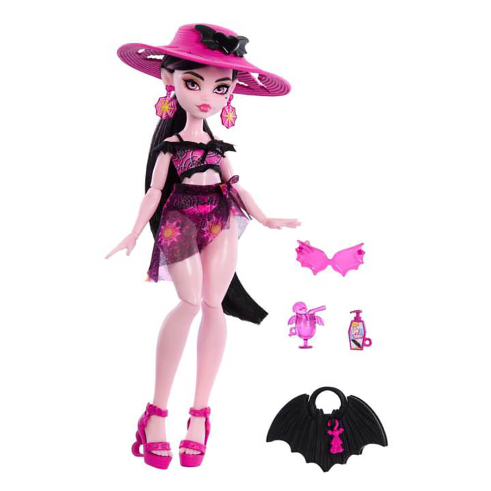 Monster High Scare-Adise Island Draculaura Fashion Doll